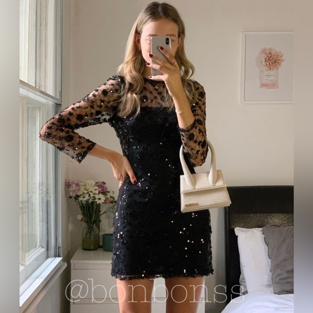 Zara short sequin dress